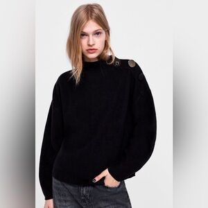 Zara Black Women's Sweater